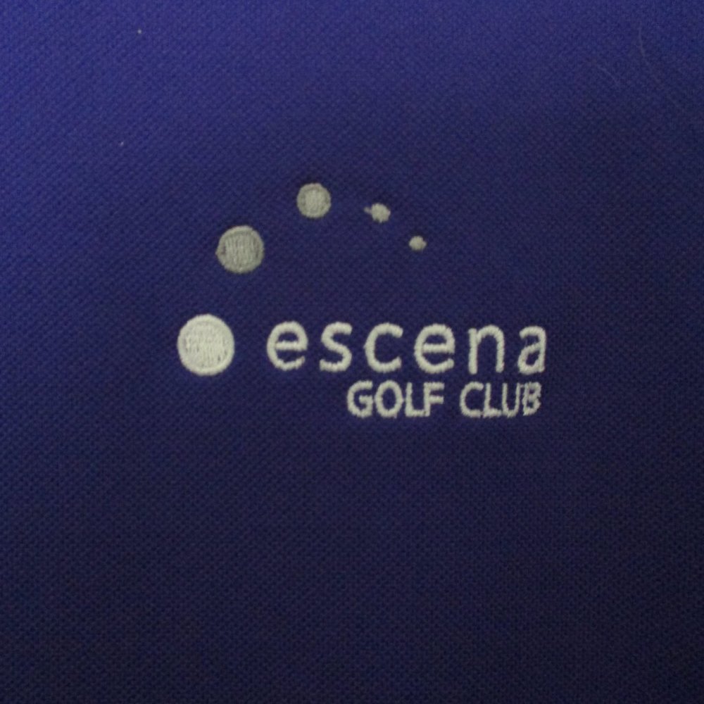 Footjoy Mens S/S "Escena Golf Club" (Palm Springs) Bl… Gem